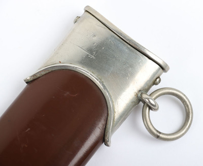 Third Reich SA (Sturmabteilung) Dagger by Carl Eickhorn, Solingen with Gilded Motto and Makers Trademark - 6