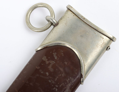 Third Reich Erased Rohm Inscription SA (Sturmabteilung) Dagger by EP&S with Replaced Dedication to Reverse - 4