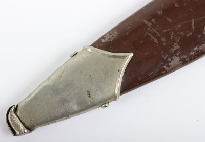 Third Reich Erased Rohm Inscription SA (Sturmabteilung) Dagger by EP&S with Replaced Dedication to Reverse - 5
