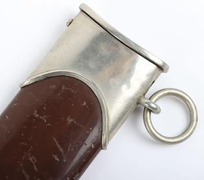 Third Reich Erased Rohm Inscription SA (Sturmabteilung) Dagger by EP&S with Replaced Dedication to Reverse - 6
