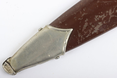 Third Reich Erased Rohm Inscription SA (Sturmabteilung) Dagger by EP&S with Replaced Dedication to Reverse - 7