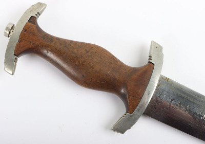 Third Reich Erased Rohm Inscription SA (Sturmabteilung) Dagger by EP&S with Replaced Dedication to Reverse - 8