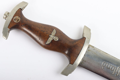 Third Reich Erased Rohm Inscription SA (Sturmabteilung) Dagger by EP&S with Replaced Dedication to Reverse - 9