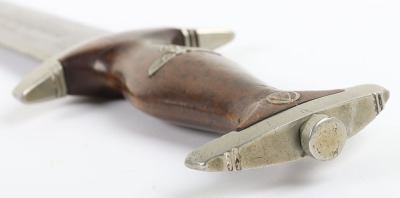 Third Reich Erased Rohm Inscription SA (Sturmabteilung) Dagger by EP&S with Replaced Dedication to Reverse - 14