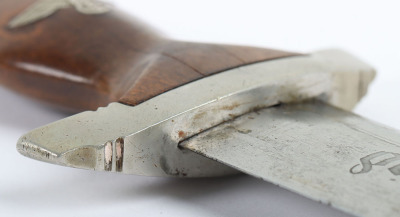 Third Reich Erased Rohm Inscription SA (Sturmabteilung) Dagger by EP&S with Replaced Dedication to Reverse - 16