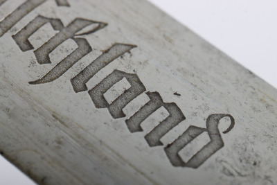 Third Reich Erased Rohm Inscription SA (Sturmabteilung) Dagger by EP&S with Replaced Dedication to Reverse - 27
