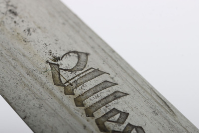 Third Reich Erased Rohm Inscription SA (Sturmabteilung) Dagger by EP&S with Replaced Dedication to Reverse - 30