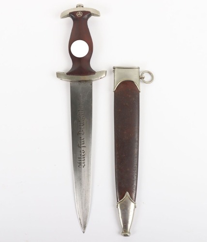 Third Reich SA (Sturmabteilung) Dress Dagger with 1936 Sports Day Dedication for SA-Standarte 187, by August Merten, Solingen