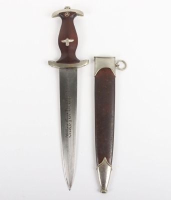 Third Reich SA (Sturmabteilung) Dress Dagger with 1936 Sports Day Dedication for SA-Standarte 187, by August Merten, Solingen - 2