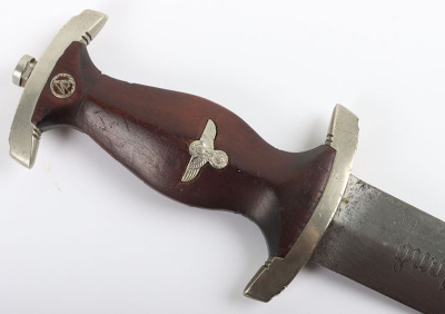 Third Reich SA (Sturmabteilung) Dress Dagger with 1936 Sports Day Dedication for SA-Standarte 187, by August Merten, Solingen - 9