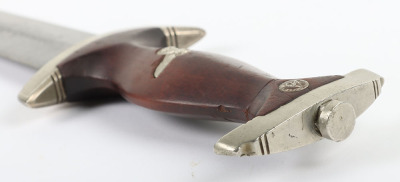 Third Reich SA (Sturmabteilung) Dress Dagger with 1936 Sports Day Dedication for SA-Standarte 187, by August Merten, Solingen - 11