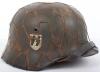 Waffen-SS M-40 Double Decal Steel Helmet