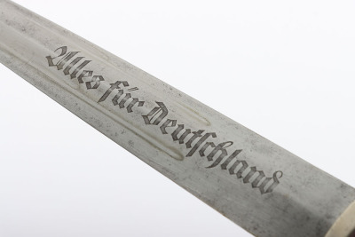 Third Reich SA (Sturmabteilung) Dress Dagger with 1936 Sports Day Dedication for SA-Standarte 187, by August Merten, Solingen - 12