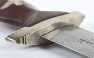 Third Reich SA (Sturmabteilung) Dress Dagger with 1936 Sports Day Dedication for SA-Standarte 187, by August Merten, Solingen - 18