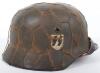Waffen-SS M-40 Double Decal Steel Helmet - 2