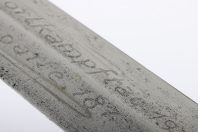 Third Reich SA (Sturmabteilung) Dress Dagger with 1936 Sports Day Dedication for SA-Standarte 187, by August Merten, Solingen - 22