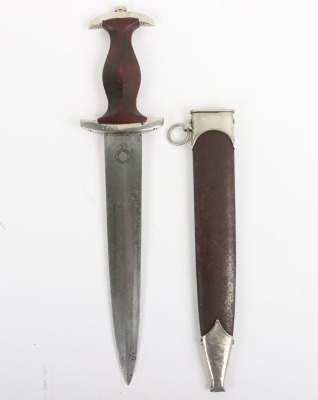 Third Reich SA (Sturmabteilung) Dress Dagger by Very Rare Maker Heinrich Krom, M&uuml;nchen - 3