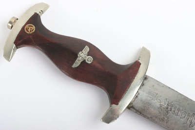 Third Reich SA (Sturmabteilung) Dress Dagger by Very Rare Maker Heinrich Krom, M&uuml;nchen - 9