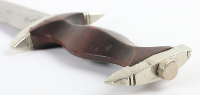 Third Reich SA (Sturmabteilung) Dress Dagger by Very Rare Maker Heinrich Krom, M&uuml;nchen - 13