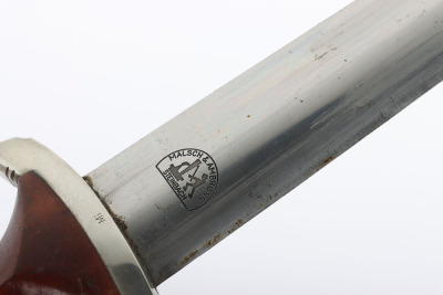 Third Reich SA (Sturmabteilung) Dress Dagger by Malsch & Ambronn, Steinbach - 13