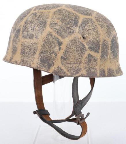 Luftwaffe Camouflaged Paratroopers Steel Helmet