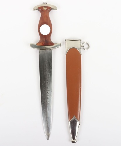 Third Reich Transitional SA (Sturmabteilung) Dress Dagger by Klitermann & Moog, Haan Solingen