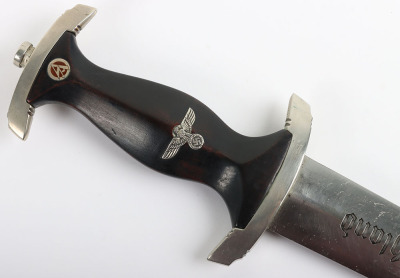Rare Unit Marked 1st Pattern SA (Sturmabteilung) Marine Dagger by Malsch & Ambronn, Steinbach - 12