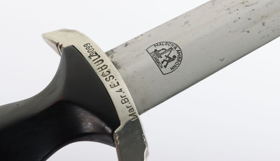 Rare Unit Marked 1st Pattern SA (Sturmabteilung) Marine Dagger by Malsch & Ambronn, Steinbach - 14