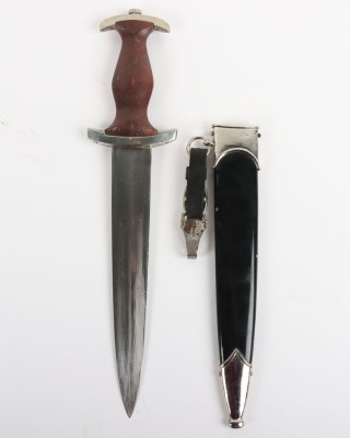 Third Reich NSKK Mans Dagger with Personal Dedication to Blade by E Knecht & Co, Solingen - 3