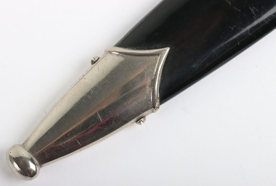 Third Reich NSKK Mans Dagger with Personal Dedication to Blade by E Knecht & Co, Solingen - 9