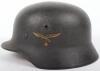 Luftwaffe M-40 Double Decal Steel Combat Helmet - 2