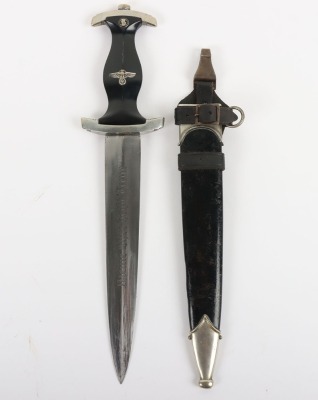 Rare Third Reich SS (Schutzstaffel) Dress Dagger with Full Ernst Röhm Dedication by Rich Abr Herder, Solingen - 2