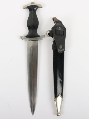 Rare Third Reich SS (Schutzstaffel) Dress Dagger with Full Ernst Röhm Dedication by Rich Abr Herder, Solingen - 3