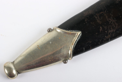 Rare Third Reich SS (Schutzstaffel) Dress Dagger with Full Ernst Röhm Dedication by Rich Abr Herder, Solingen - 7