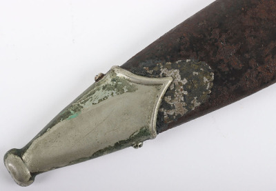 Rare Third Reich SS (Schutzstaffel) Dress Dagger with Full Ernst Röhm Dedication on Artificial Damascus Honour Blade - 7