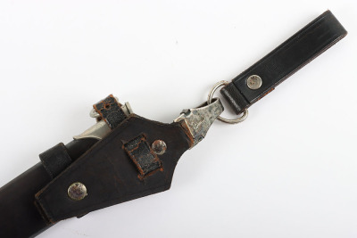 Rare Third Reich SS (Schutzstaffel) Heinrich Himmler Dedication Dress Dagger by Carl Eickhorn, Solingen - 4