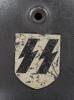 Waffen-SS Single Decal Steel Combat Helmet - 3