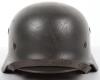 Waffen-SS Single Decal Steel Combat Helmet - 4