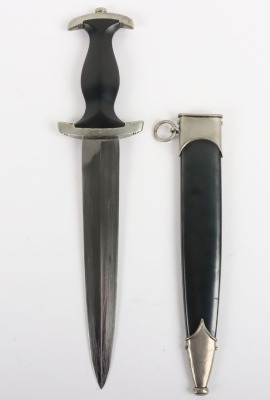 Third Reich SS (Schutzstaffel) Dress Dagger by Gottlieb Hammesfahr, Solingen Foche - 3