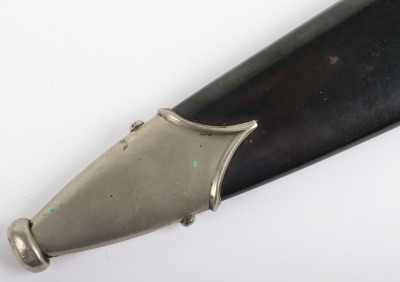 Third Reich SS (Schutzstaffel) Dress Dagger by Gottlieb Hammesfahr, Solingen Foche - 7