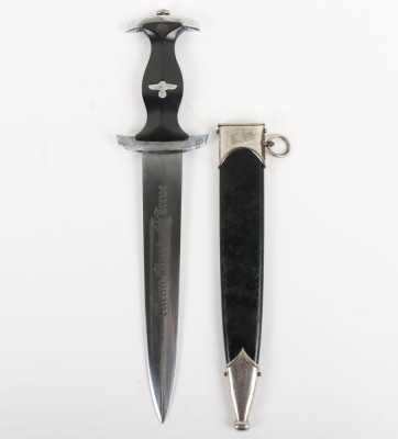 Third Reich Transitional SS (Schutzstaffel) Dress Dagger by J A Henckels, Solingen - 2