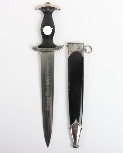 Third Reich Transitional SS (Schutzstaffel) Dress Dagger by Robert Klaas, Solingen