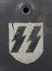 Waffen-SS Single Decal Steel Combat Helmet - 3