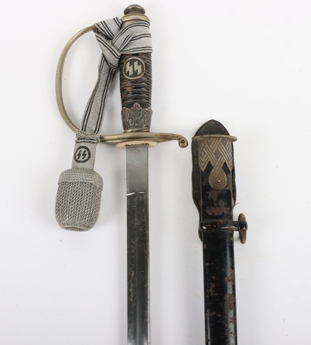 Third Reich SS (Schutzstaffel) Officers Sword Degen