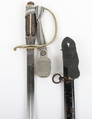 Third Reich SS (Schutzstaffel) Officers Sword Degen - 2