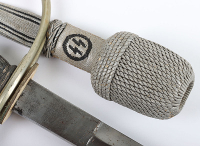 Third Reich SS (Schutzstaffel) Officers Sword Degen - 8