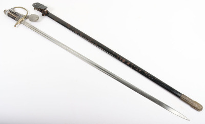 Third Reich SS (Schutzstaffel) Officers Sword Degen - 35