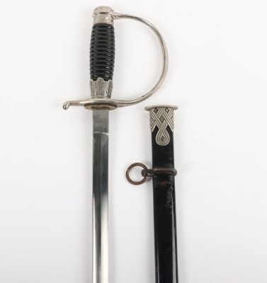 Third Reich SS (Schutzstaffel) NCO’s Sword Degen by Emil Voos, Solingen - 2