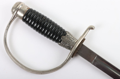 Third Reich SS (Schutzstaffel) NCO’s Sword Degen by Emil Voos, Solingen - 6