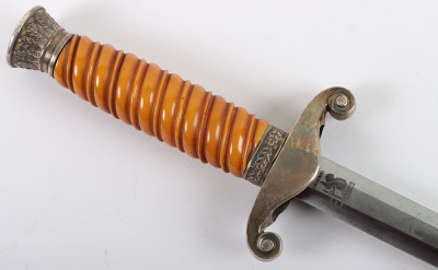 WW2 German Army Officers Dagger with Hanging Straps by Carl Eickhorn, Solingen - 12